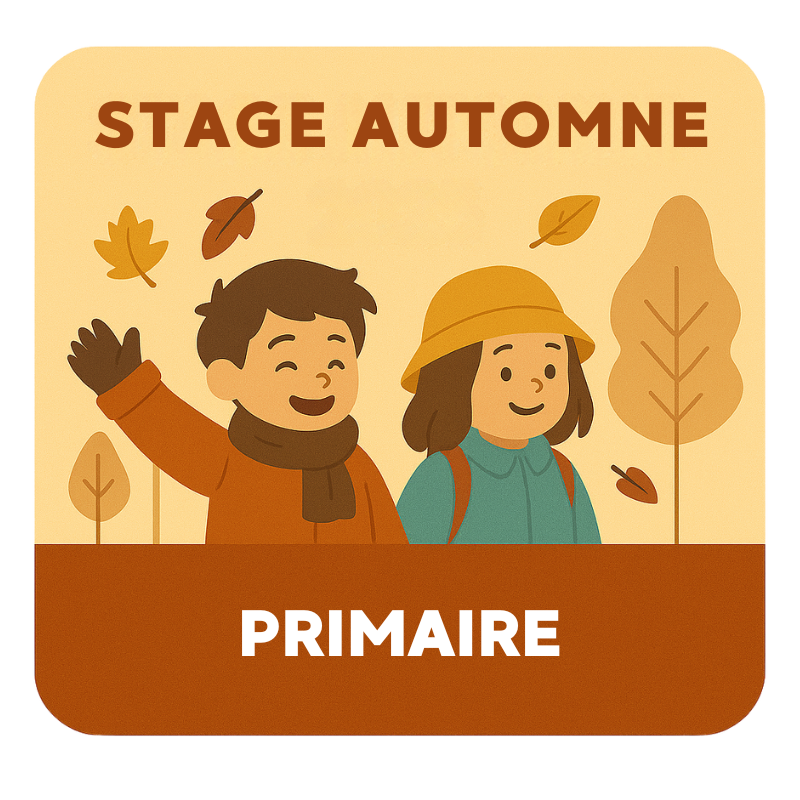 Stage Vacances Automne - Primaire